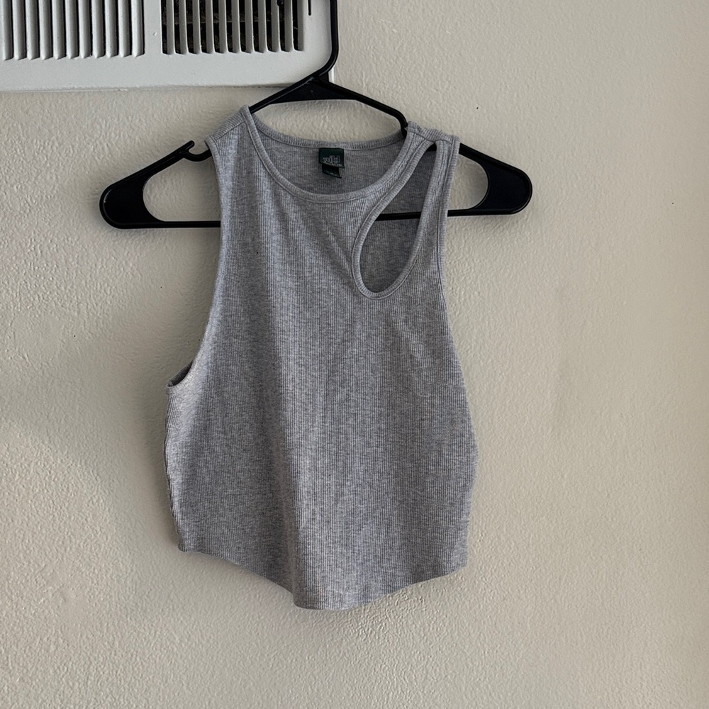 Wild Fable Heather Gray Tank Top